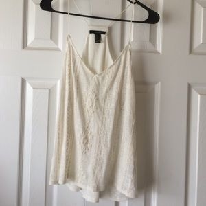 Cream tank top