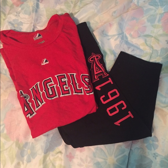 Angels baseball out fit
