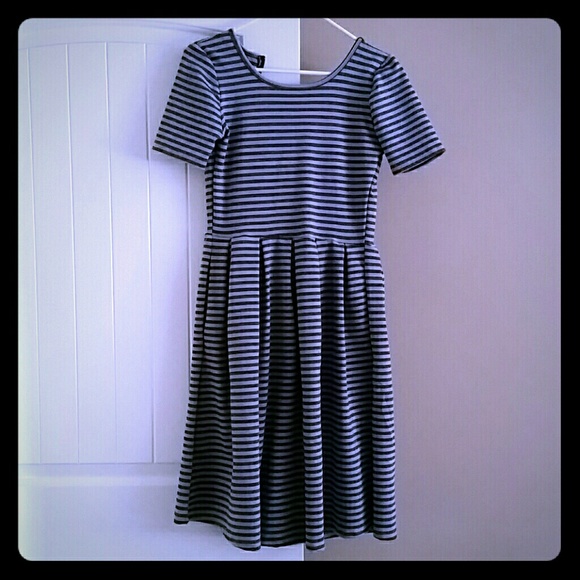 Lula Roe striped dress