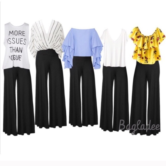 ✨Fall Sale✨Wide Leg Palazzo Pants - Picture 2 of 3
