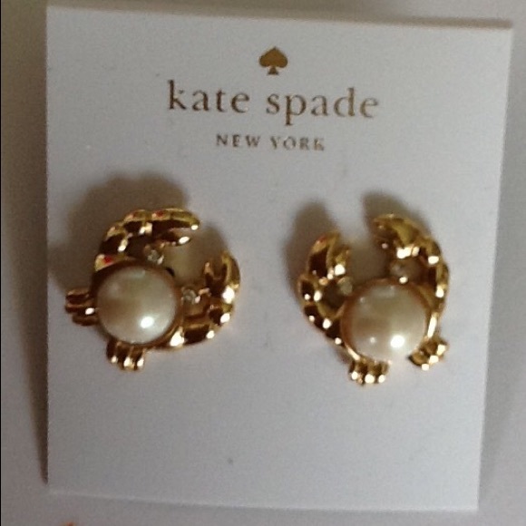 Kate spade "Crab" Earrings Price Firm