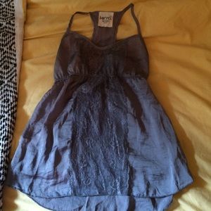 Shimmery tank top