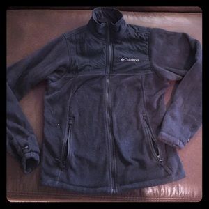 Columbia fleece zip up - size small