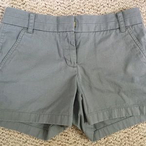 J.Crew Gray 4in Chino Shorts