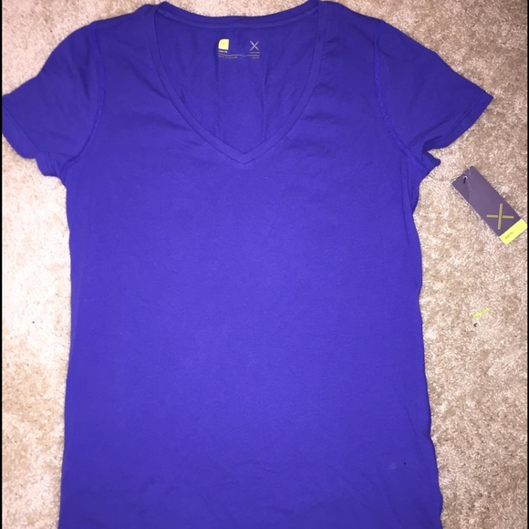 Women's Blue Workout Shirt