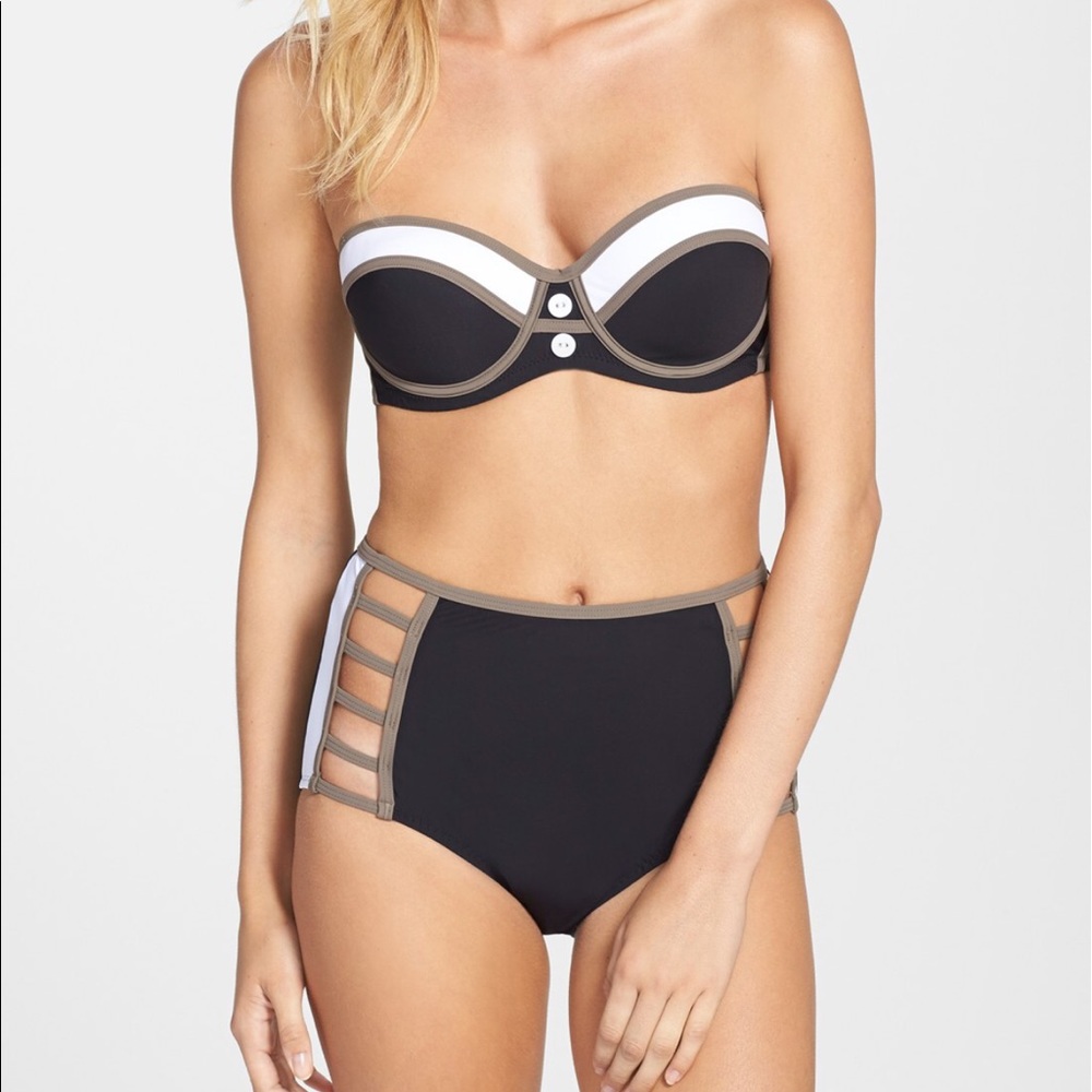 Red Carter bikini