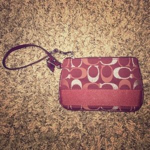 Coach wristlet