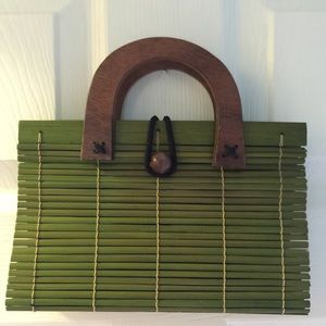 Bamboo Purse: From Thailand! 💚
