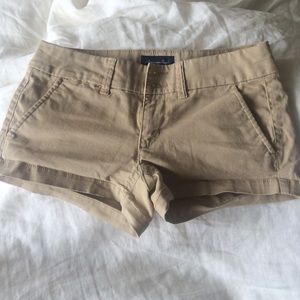 American eagle khaki shorts