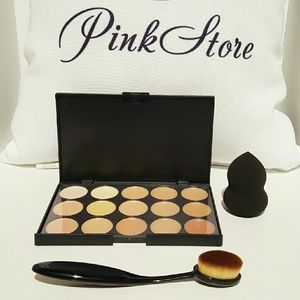 Contour Cream Palette+BP Blender+Brush