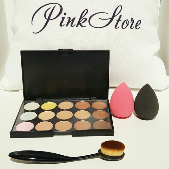Other - Contour/Concealer Palette+Blender+Brush