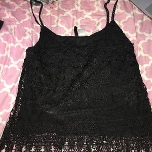 Cute crochet tank top!