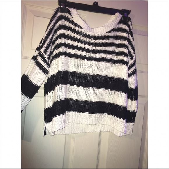 Knitted Striped Sweater