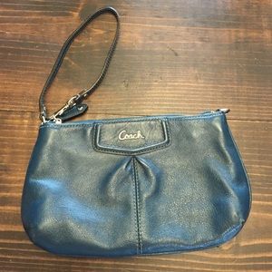 Coach wristlet - Navy
