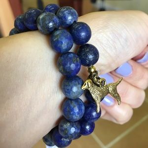 Lapis Lazuli healing stone bracelet❤️❤️❤️