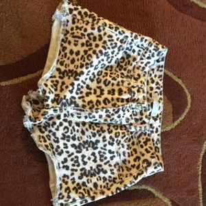 Cheetah shorts