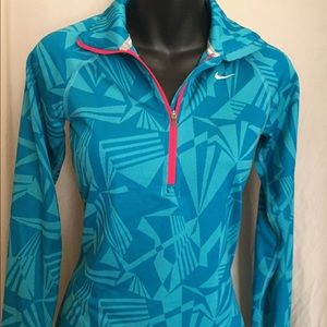Nike long sleeve half zip