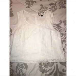 White Crop Top