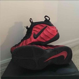 Nike foam posits 'university red '