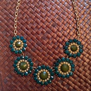 Jewel Flowers Necklace