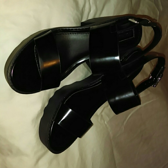 Forever 21 Lug Sole Platform Sandals