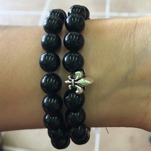 Onyx healing stone bracelet❤️❤️❤️