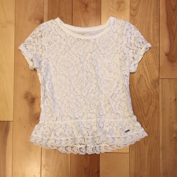 Abercrombie lace t-shirt