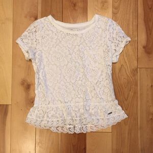 Abercrombie lace t-shirt
