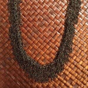 Black and Gunmetal Necklace