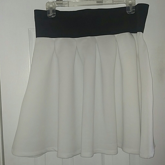 White skirt