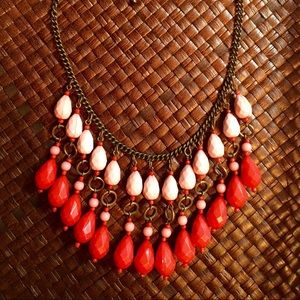 Pink and Salmon Necklace