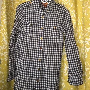 Tory burch plaid dress