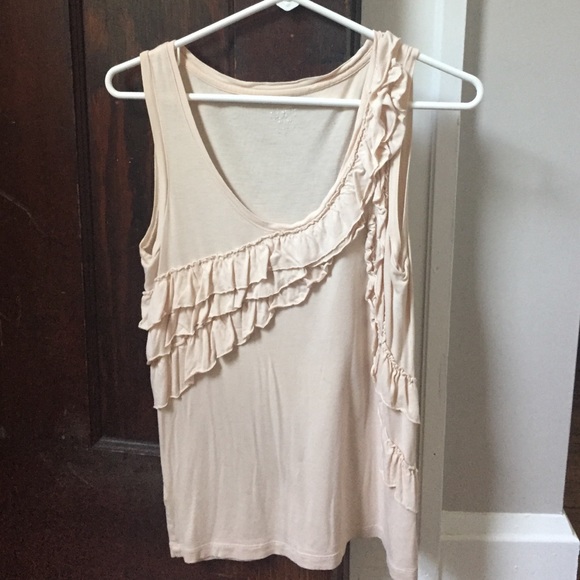 📍Last Call before Donating -Loft Ruffle tank - Picture 1 of 1