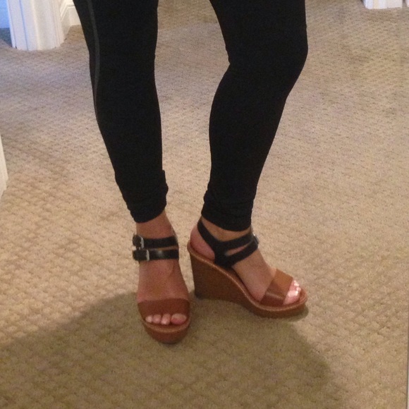 Mossimo Brown Platforms.