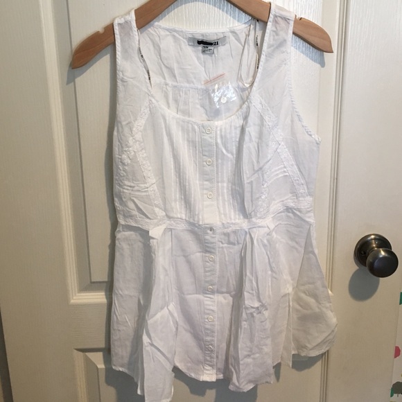 White Summer Tank
