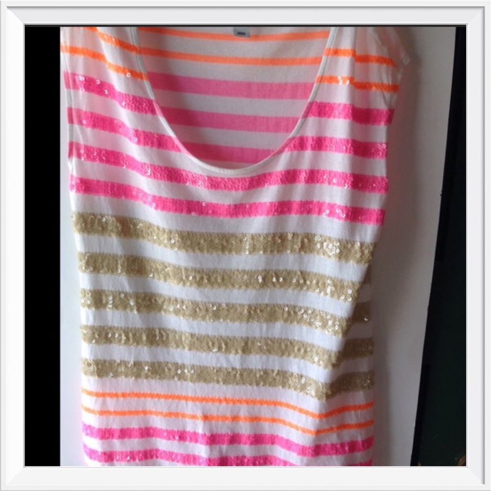 Gap Sequin Top NWOT