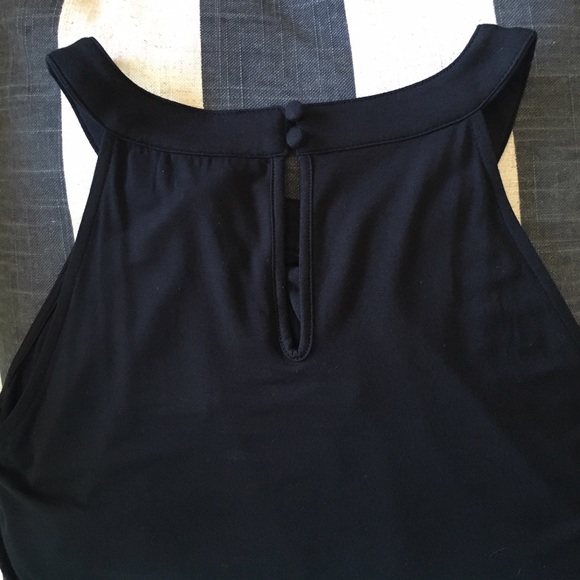 SOLD OUT• Stunning Black Halter Top - Picture 4 of 4