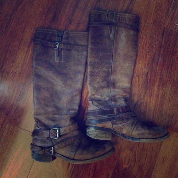 Big Buddha tall brown boots size 7