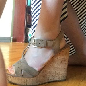 Michael Kors nude wedges
