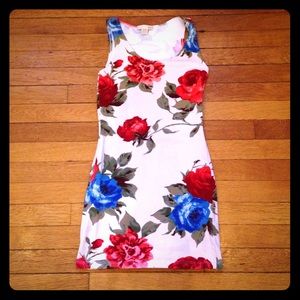 🌴End of Summer Sale-Floral Summer Fun Dress
