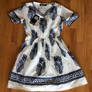 NWT Oasap Short sleeve dress S (runs SMALL) XS