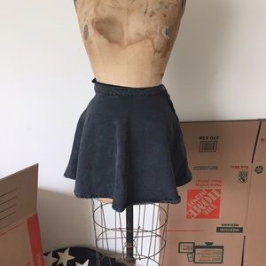 American Apparel high waisted skater skirt