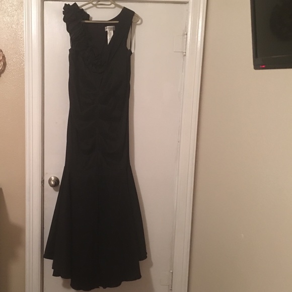 Black sexy gown