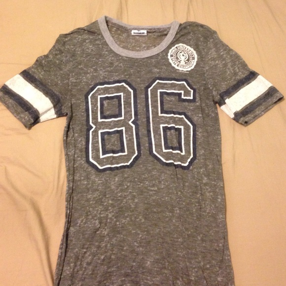 PINK Varsity sheer tshirt