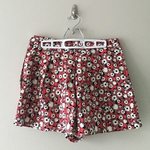 Zara floral print shorts