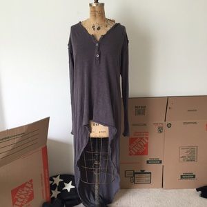 Hi-low fall dress