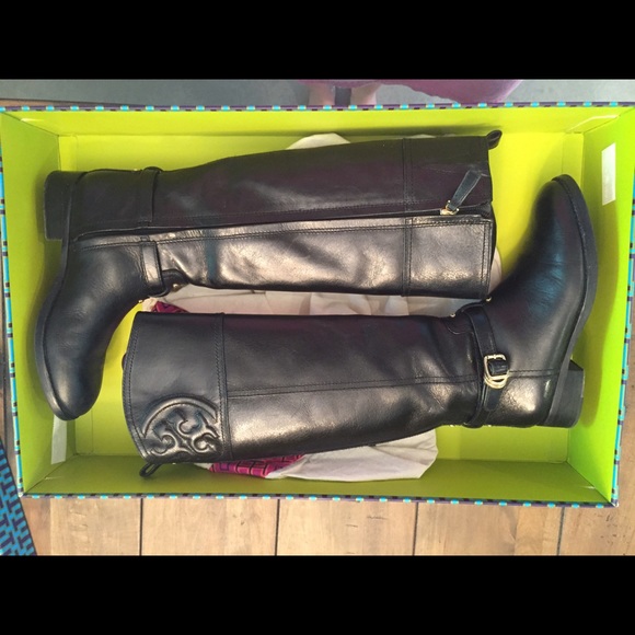 Tory burch riding boots