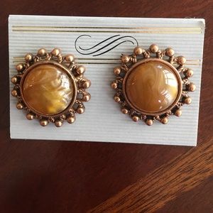 Large circular earrings!