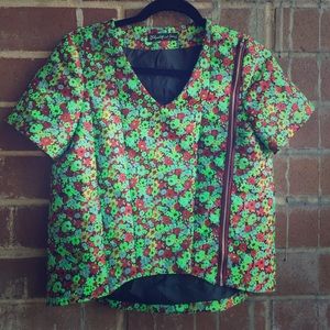 Elizabeth & James floral print top