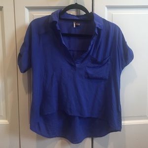 Urban Outfitters High-Low Blouse